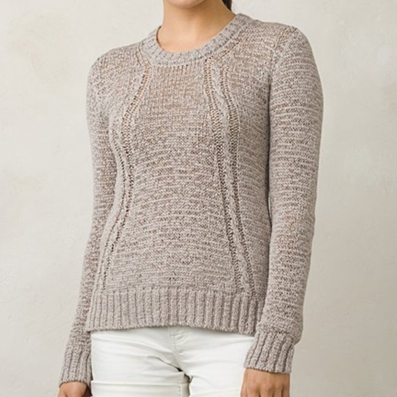 Prana Sweaters - Prana Womens Sweater Sz XL Cobblestone Monique XL
